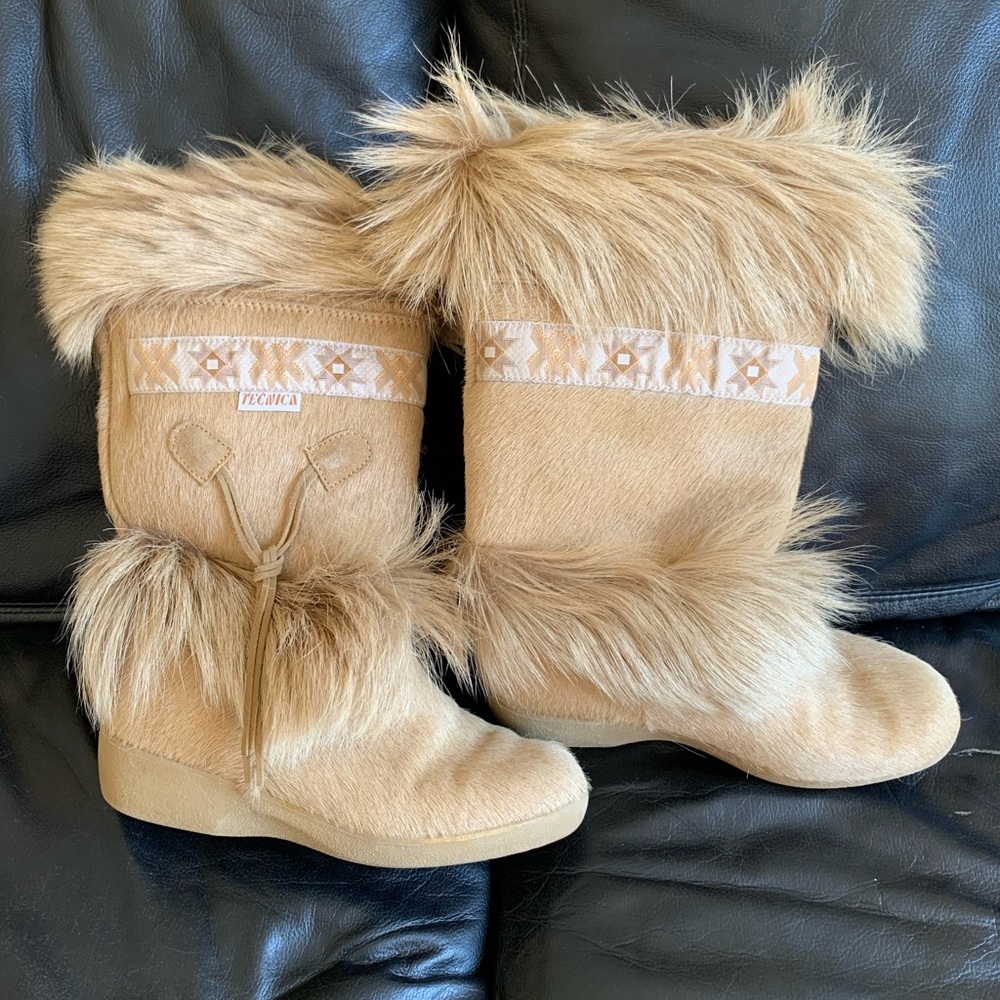 Tecnica Tan Fur Apres Ski Boots 38/7.5